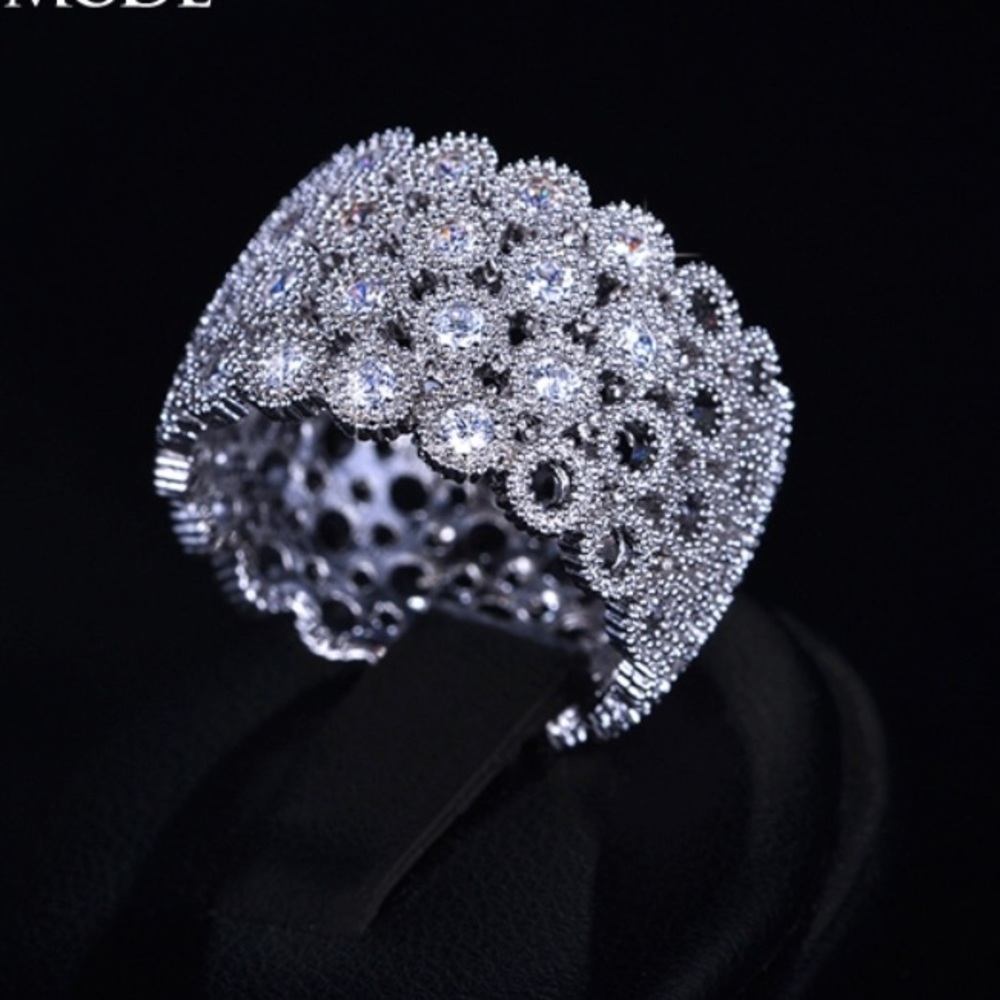 COPY - Sterling cubic zirconia ring
